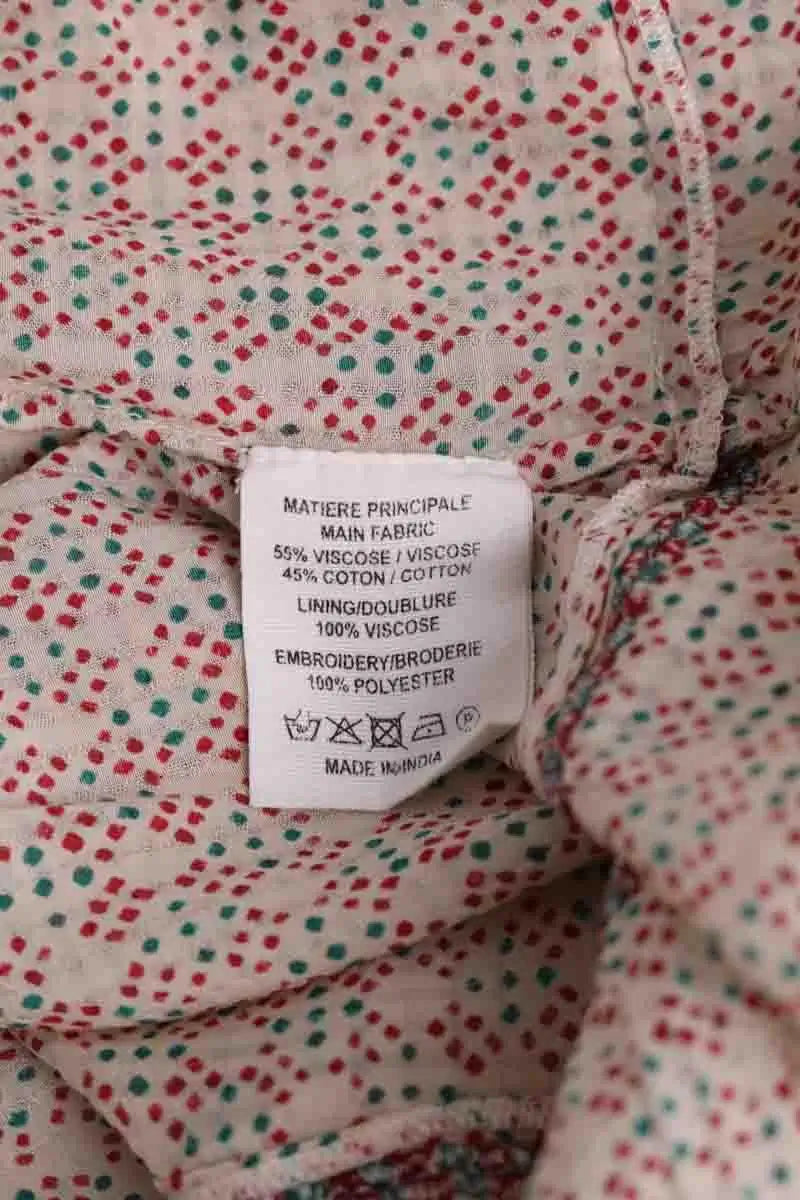 Robe Vanessa Bruno Ecru en Synthétique