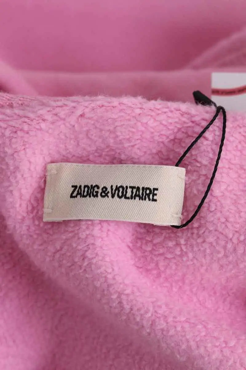 Sweatshirt Zadig & Voltaire Rose en Coton