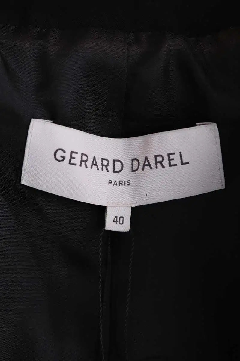 Blazer Gerard Darel Noir en Synthétique