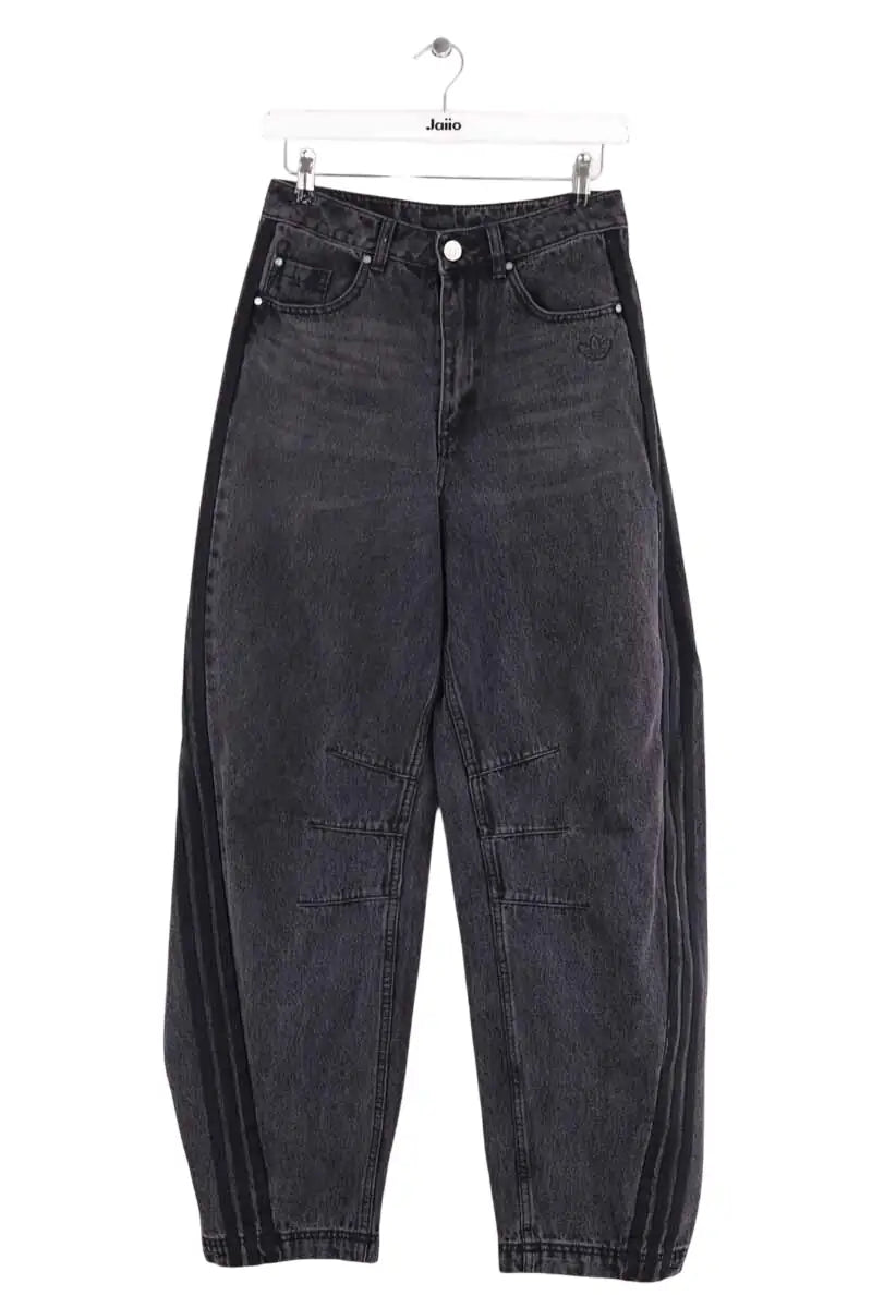 Jean Adidas Noir en Coton, taille S - Seconde Main