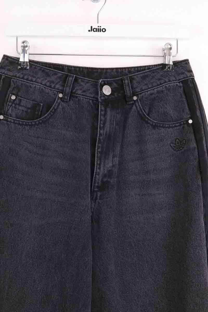 Jean Adidas Noir en Coton