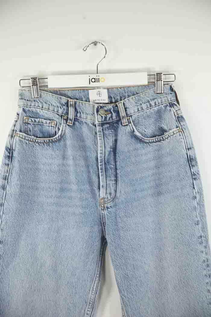 Jean Anine Bing Bleu en Coton