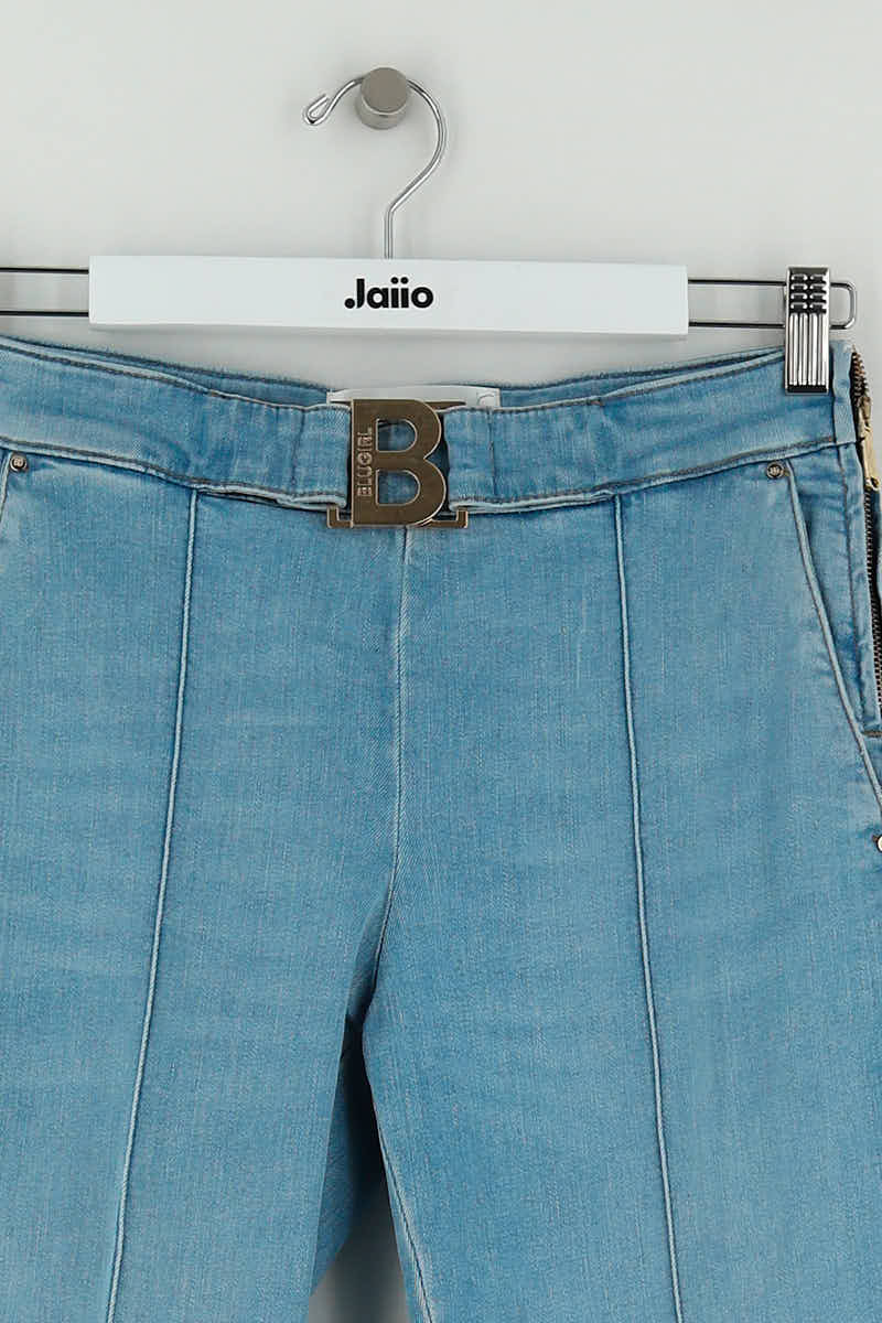 Jean Blumarine Bleu en Coton
