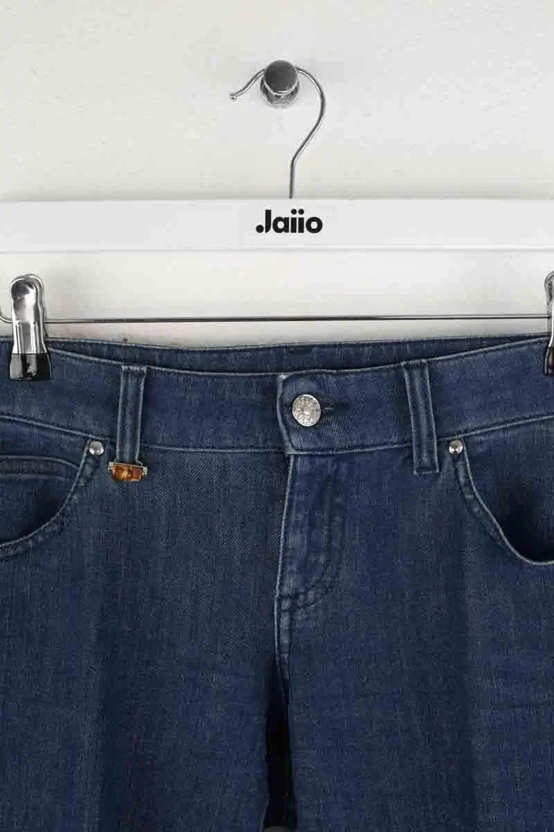 Jean bootcut  Gucci Bleu en Coton