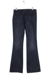 Jean bootcut 7 For All Mankind A pocket Bleu en Coton, taille XS - Seconde Main