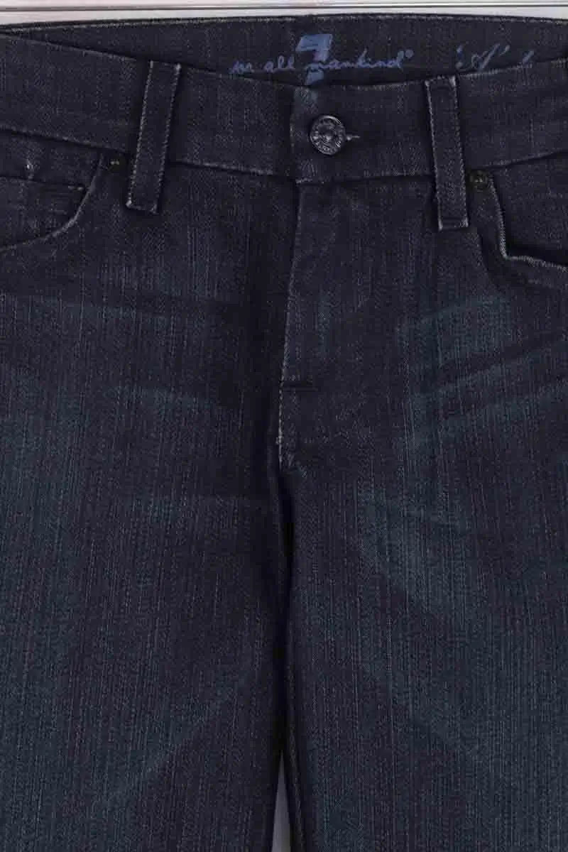 Jean bootcut 7 For All Mankind A pocket Bleu en Coton