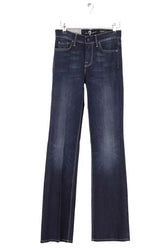 Jean bootcut 7 For All Mankind Bleu en Coton, taille S - Seconde Main