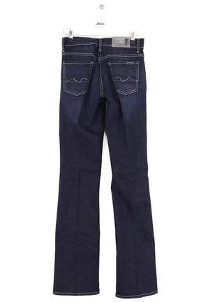 Jean bootcut 7 For All Mankind Bleu en Coton
