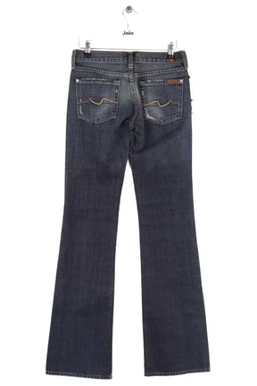 Jean bootcut 7 For All Mankind Bleu en Coton