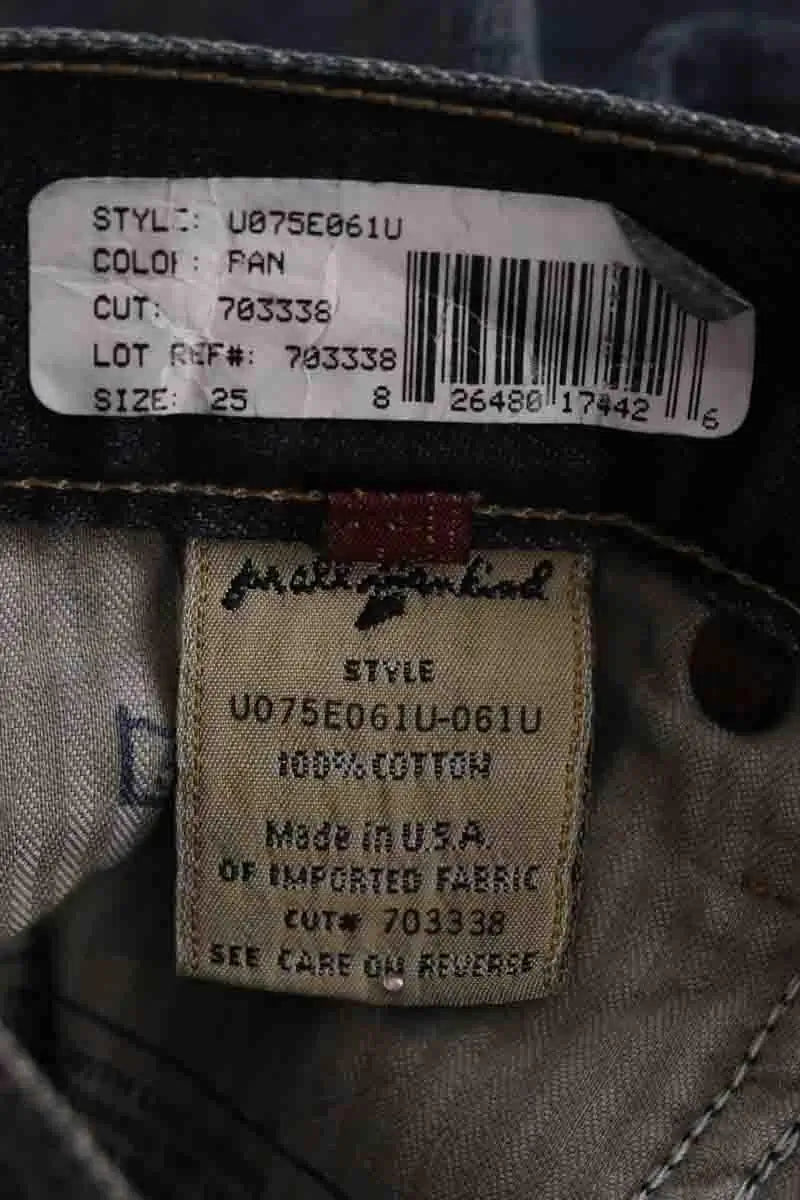 Jean bootcut 7 For All Mankind Bleu en Coton