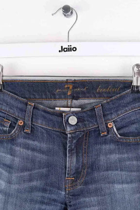 Jean bootcut 7 For All Mankind Bleu en Coton