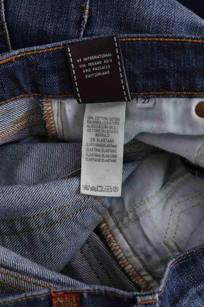 Jean bootcut 7 For All Mankind Bleu en Coton