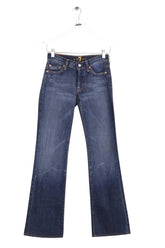 Jean bootcut 7 For All Mankind Bleu en Coton, taille XS - Seconde Main