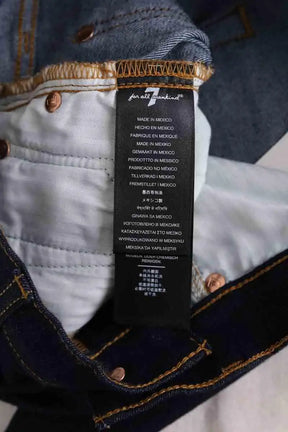 Jean bootcut 7 For All Mankind Marine en Coton