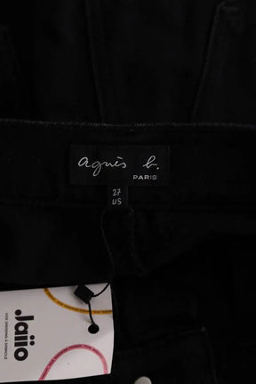 Jean bootcut Agnès B. Noir en Coton