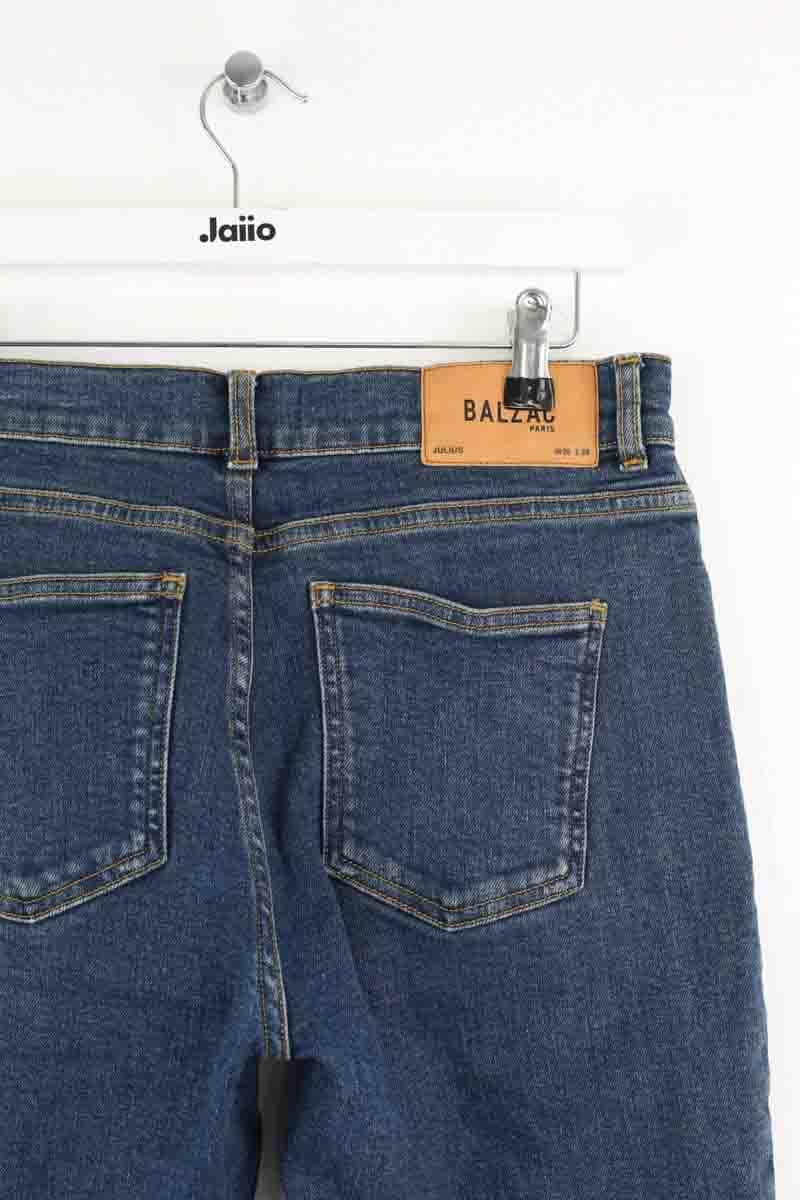Jean bootcut Balzac Bleu en Coton - élasthanne