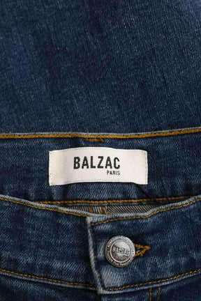 Jean bootcut Balzac Bleu en Coton - élasthanne