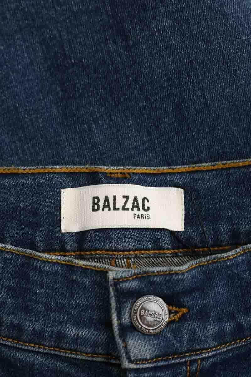 Jean bootcut Balzac Bleu en Coton - élasthanne
