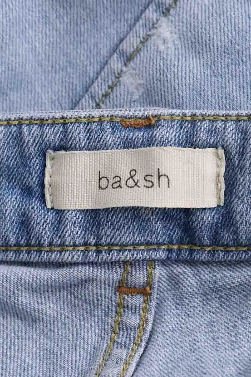 Jean bootcut Ba&Sh Bleu en Coton