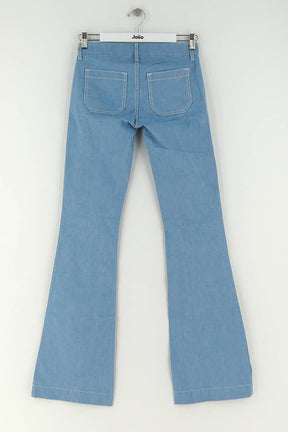 Jean bootcut Bonpoint Bleu en Coton