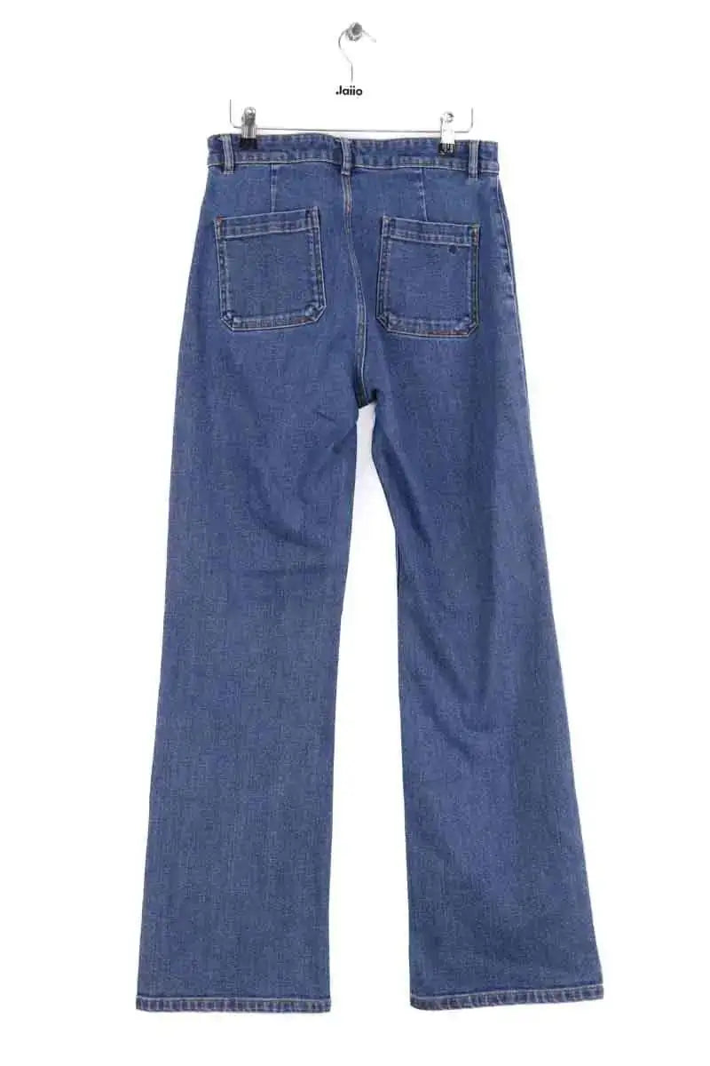 Jean bootcut Figaret Bleu en Coton