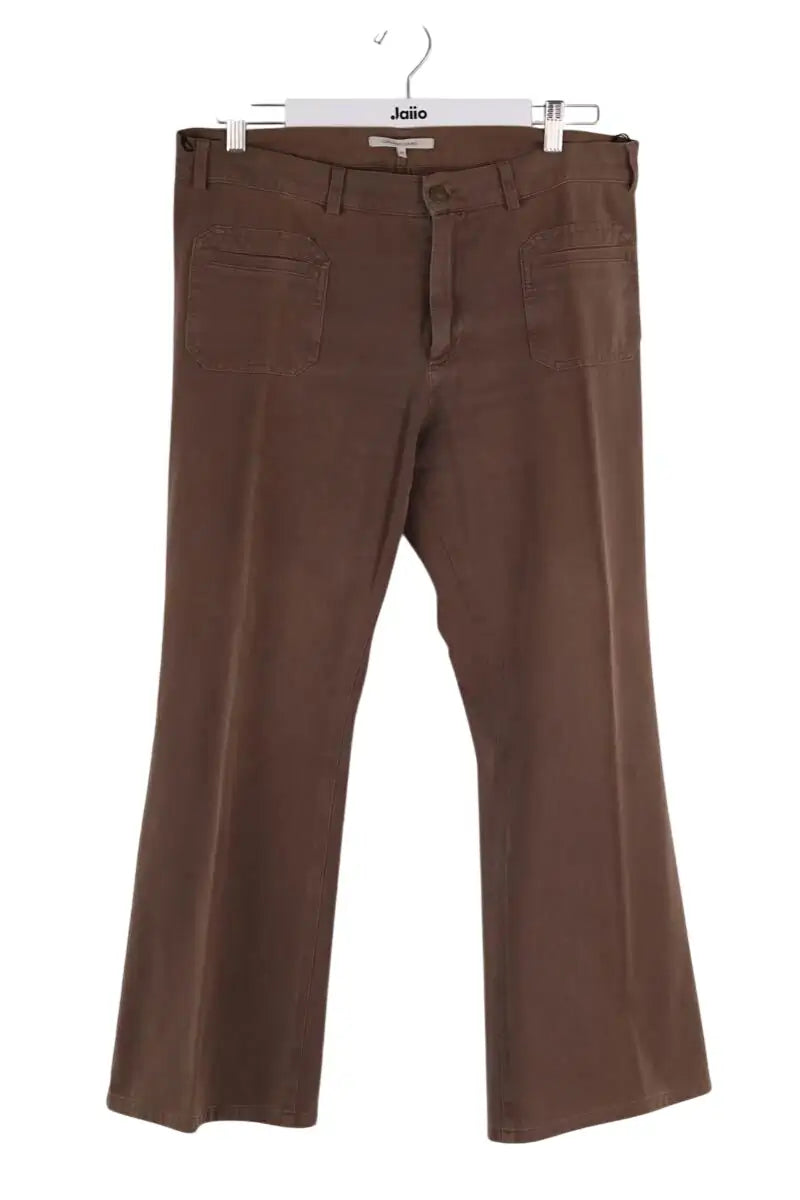 Jean bootcut Gerard Darel Marron en Coton, taille XL - Seconde Main