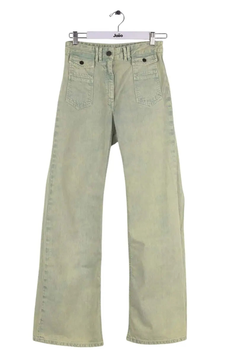 Jean bootcut Gerard Darel Vert en Coton, taille M - Seconde Main