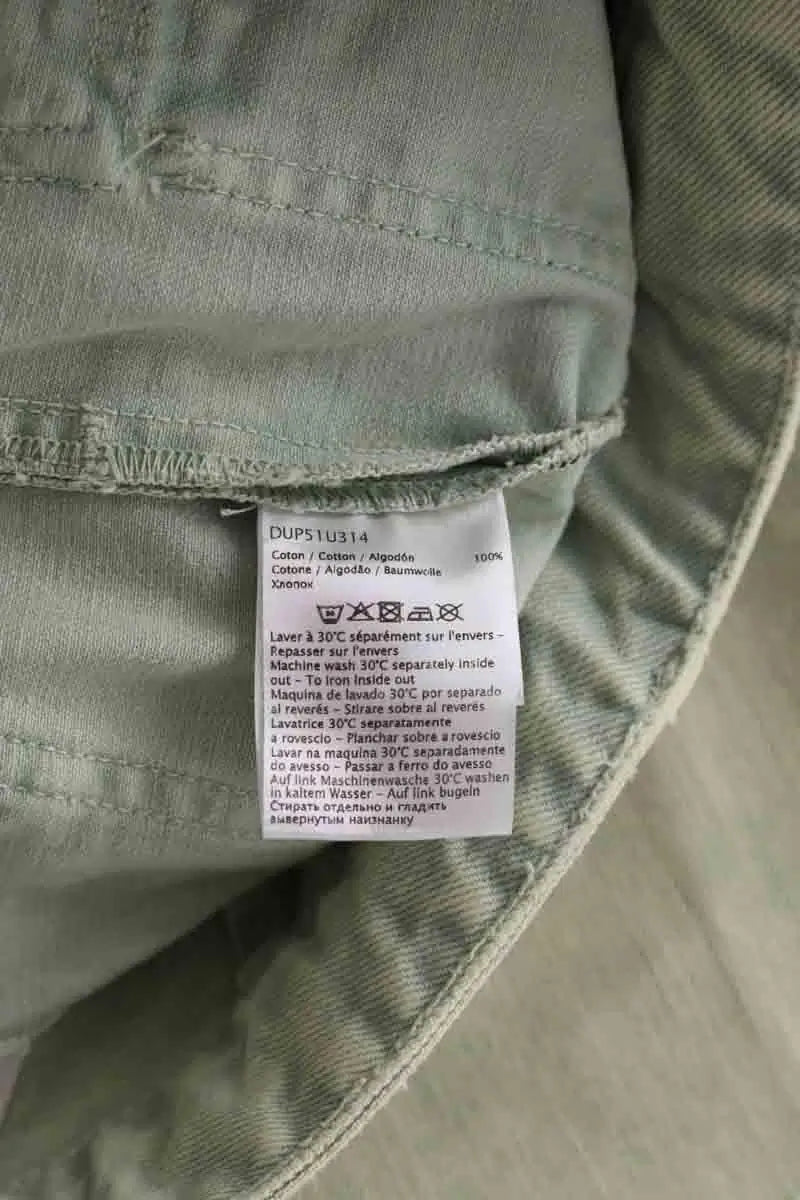 Jean bootcut Gerard Darel Vert en Coton