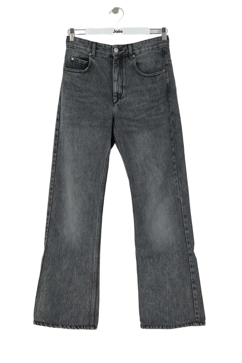 Jean bootcut Isabel Marant Gris en Coton, taille S - Seconde Main