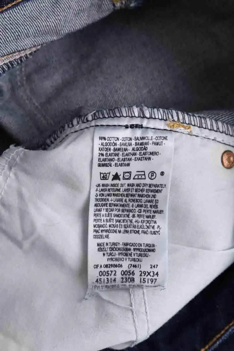 Jean bootcut Levi's Bleu en Coton