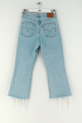 Jean bootcut Levi's Bleu en Coton