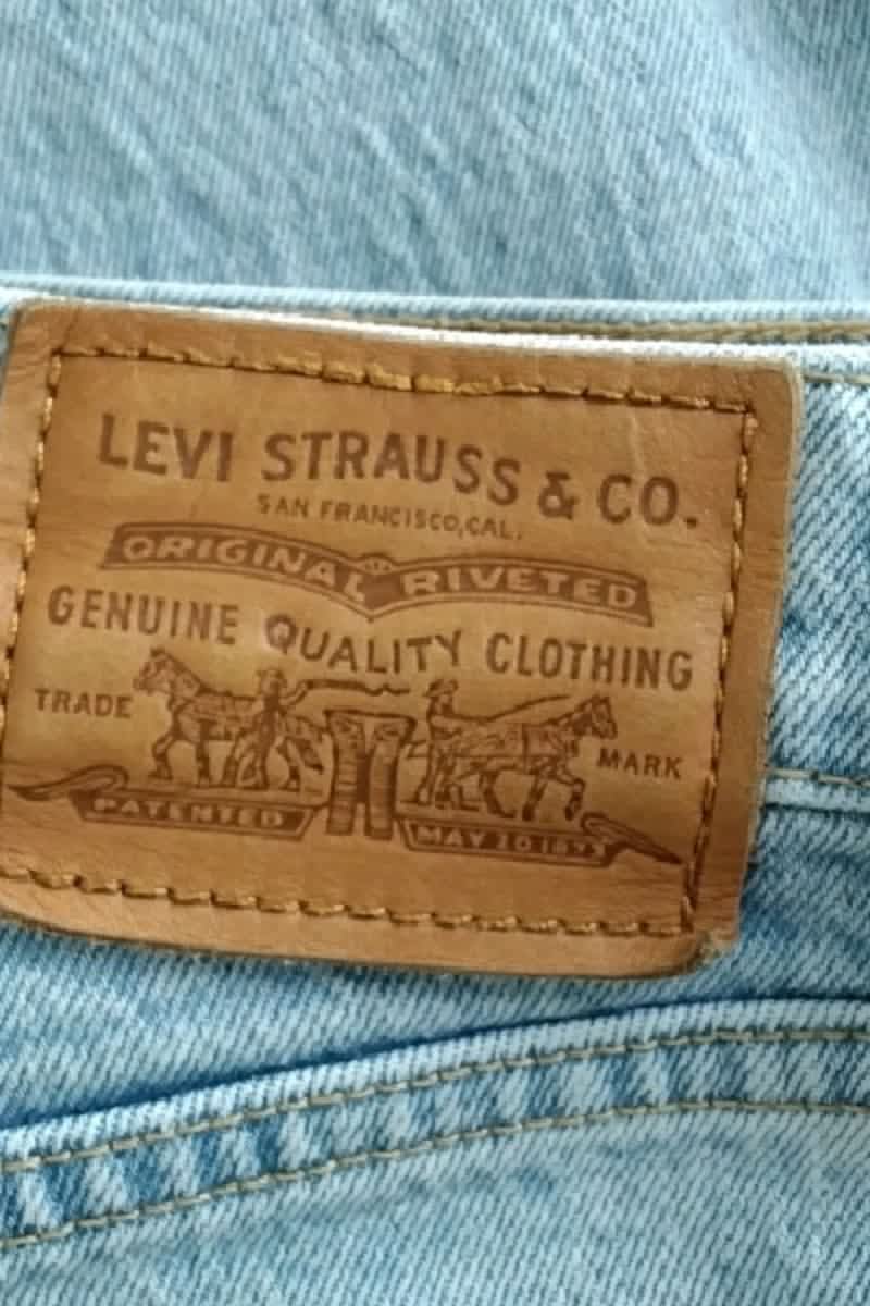 Jean bootcut Levi's Bleu en Coton