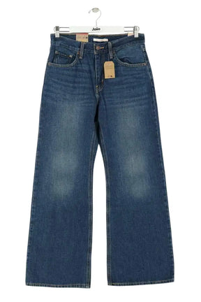 Jean bootcut Levi's Middy loose boot Bleu en Coton, taille M - Seconde Main