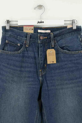 Jean bootcut Levi's Middy loose boot Bleu en Coton