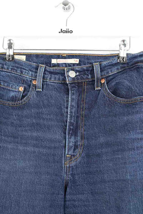Jean bootcut Levi's Ribcage bell Bleu en Coton