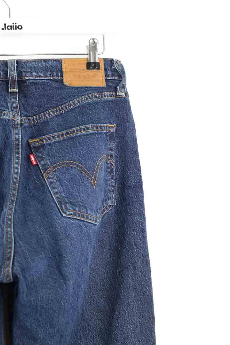 Jean bootcut Levi's Ribcage bell Bleu en Coton