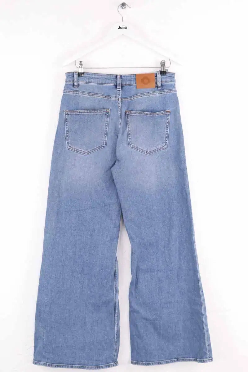 Jean bootcut Maje Bleu en Coton