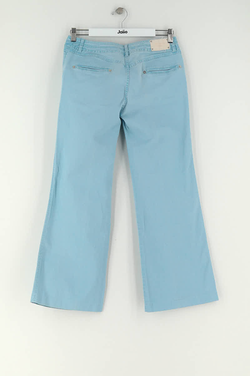 Jean bootcut Max Mara Bleu en Coton