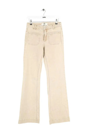 Jean bootcut Mkt Studio Beige en Coton, taille M - Seconde Main