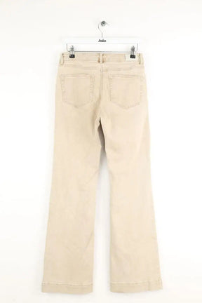 Jean bootcut Mkt Studio Beige en Coton