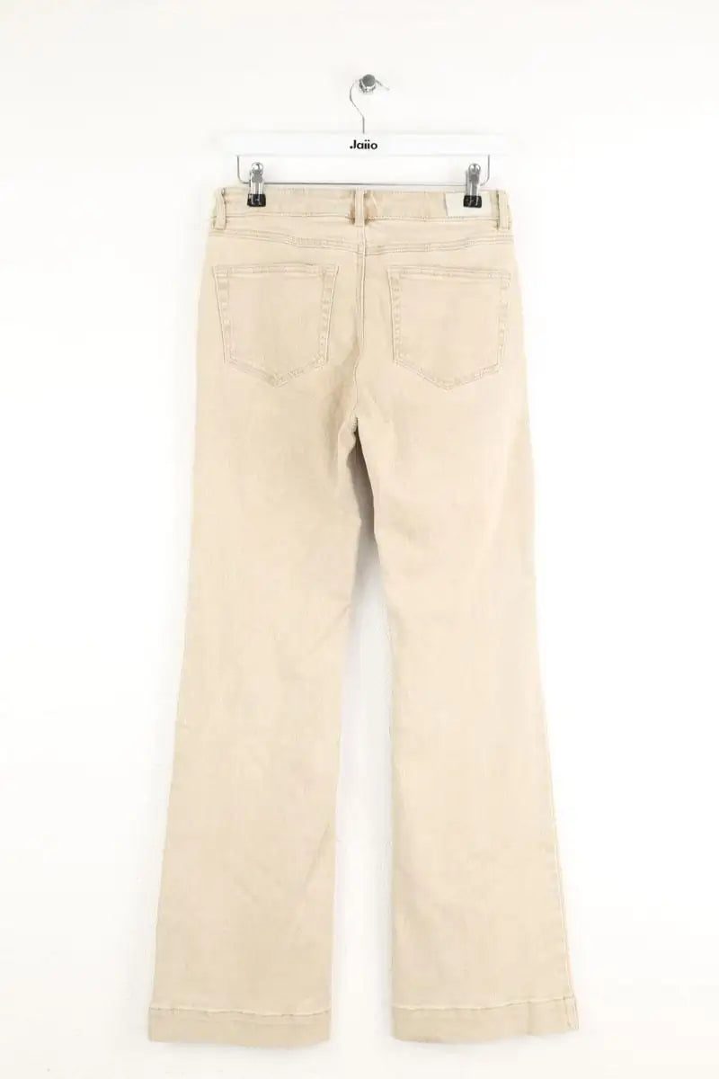 Jean bootcut Mkt Studio Beige en Coton