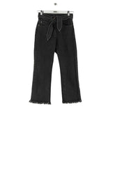 Jean bootcut Nanushka Noir en Coton, taille XS - Seconde Main