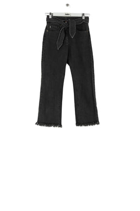 Jean bootcut Nanushka Noir en Coton, taille XS - Seconde Main