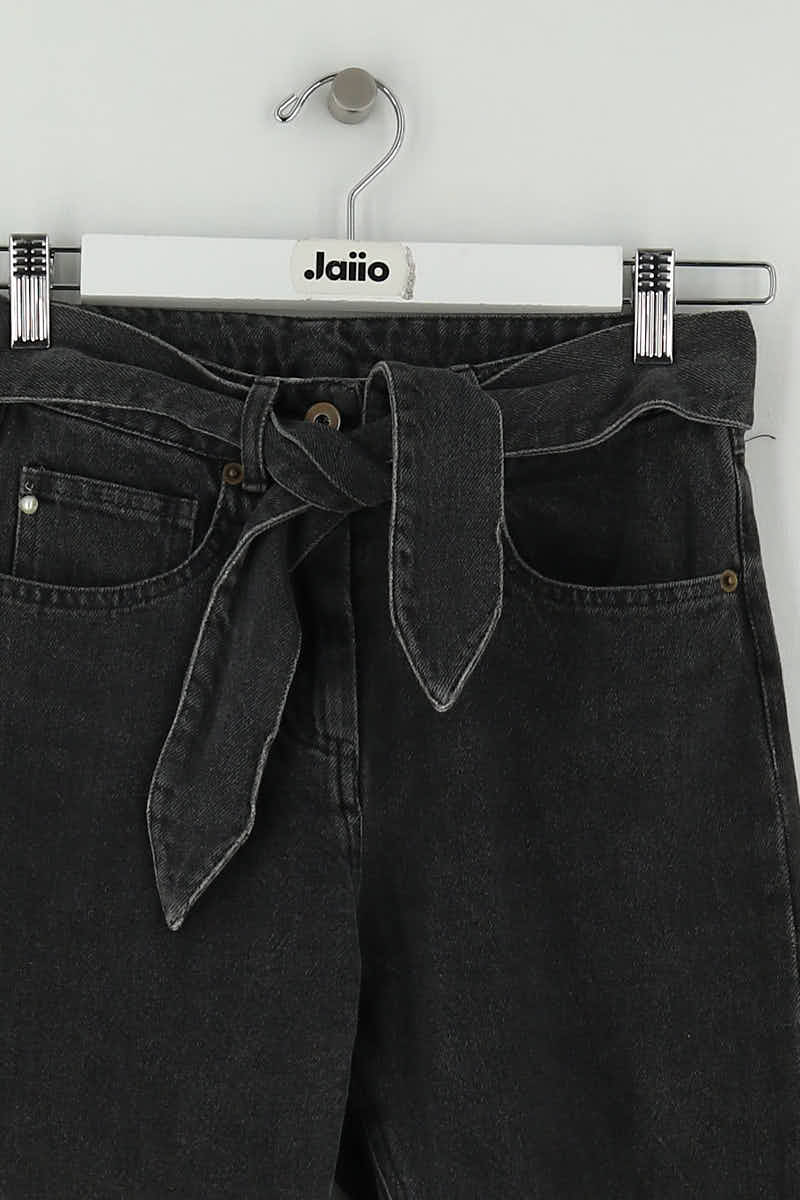 Jean bootcut Nanushka Noir en Coton