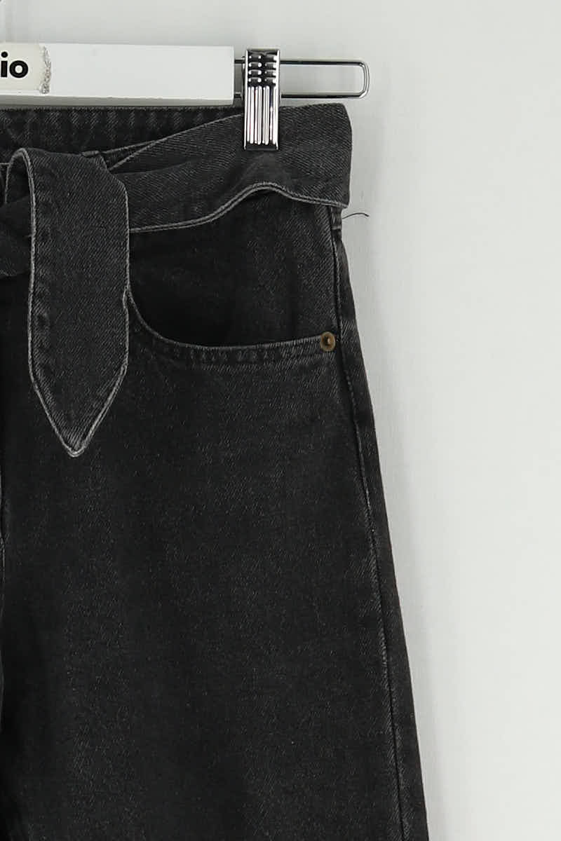 Jean bootcut Nanushka Noir en Coton