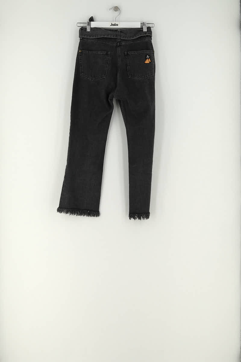 Jean bootcut Nanushka Noir en Coton