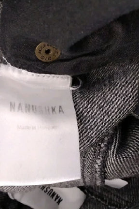 Jean bootcut Nanushka Noir en Coton