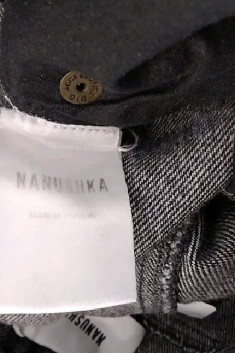Jean bootcut Nanushka Noir en Coton
