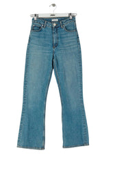 Jean bootcut Sandro Bleu en Coton, taille XS - Seconde Main
