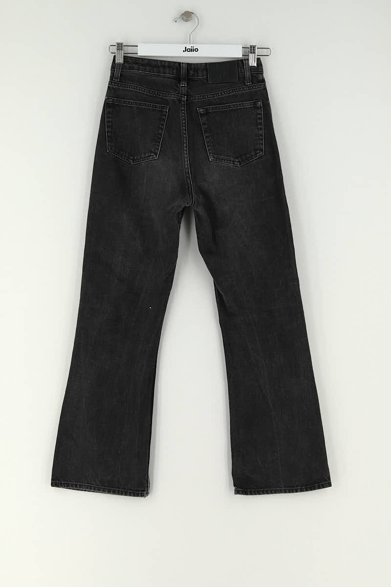 Jean bootcut Sandro Noir en Coton
